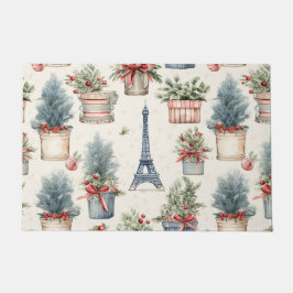 Eiffelturm, französische Topiaries Paris Weihnacht Fußmatte