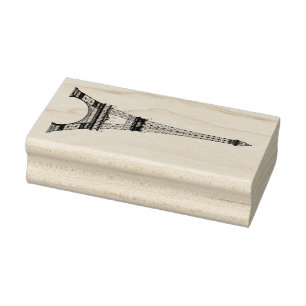 Eiffelturm Gummistempel