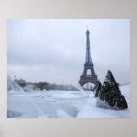 Eiffelturm im Winter