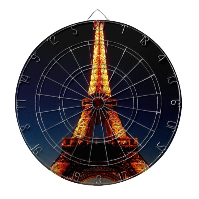 Eiffelturm in Paris Dartscheibe (vorne)