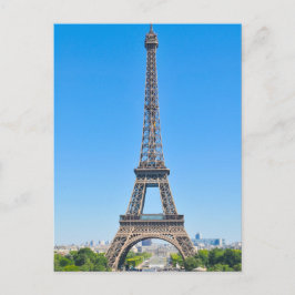 Eiffelturm in Paris, Frankreich Postkarte
