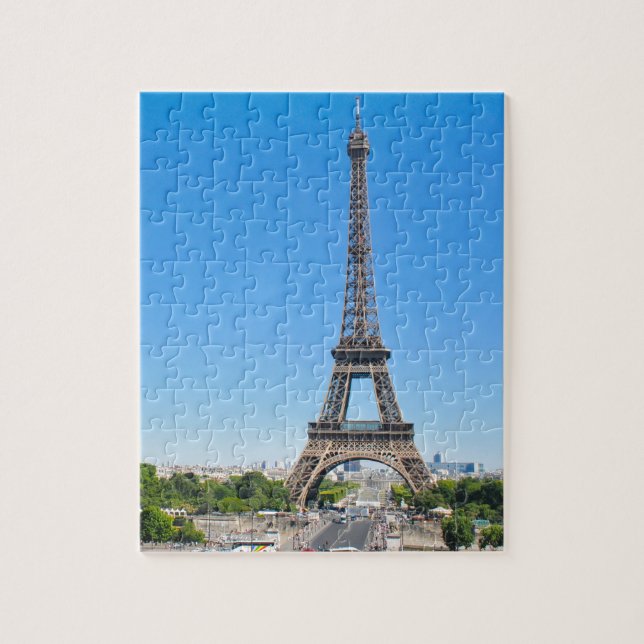 Eiffelturm in Paris, Frankreich Puzzle (Vertikal)