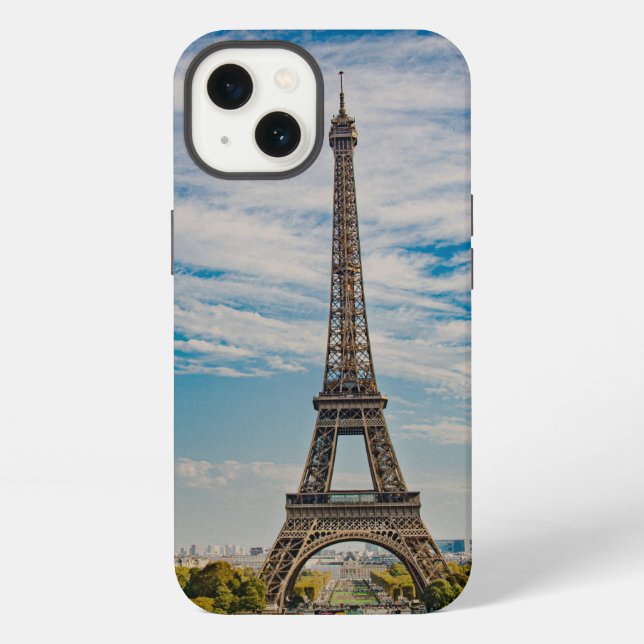 Eiffelturm in Paris iPhone Hülle (Rückseite)