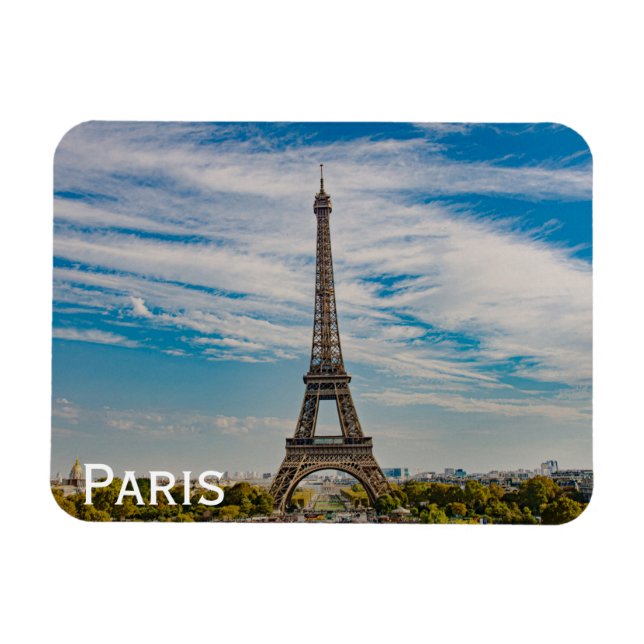 Eiffelturm in Paris Magnet (Horizontal)