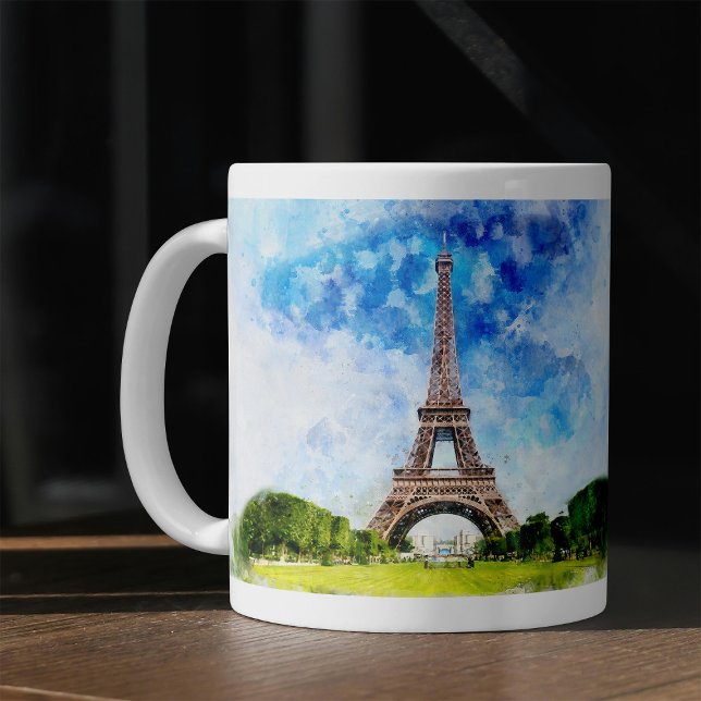 Eiffelturm in Paris nr1 Kaffeetasse (Von Creator hochgeladen)