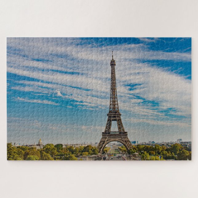 Eiffelturm in Paris Puzzle (Horizontal)