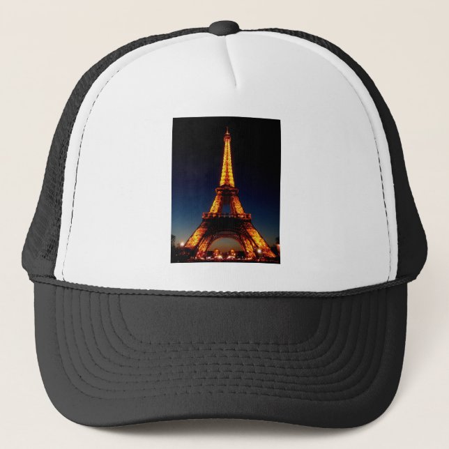 Eiffelturm in Paris Truckerkappe (Vorderseite)