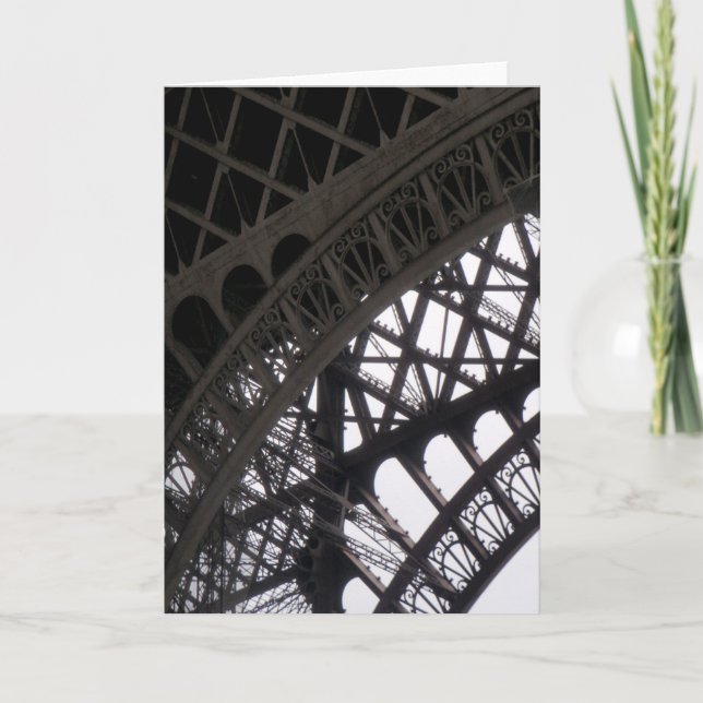 Eiffelturm Karte (Vorderseite)