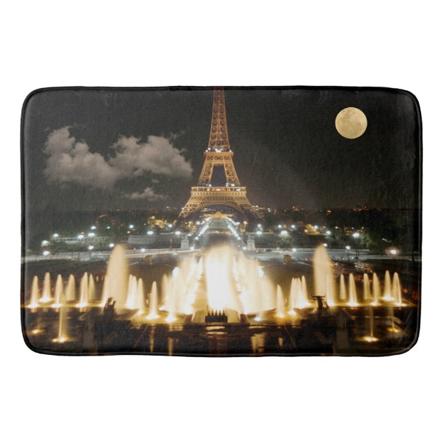 Eiffelturm ohne Slip Bath Mat Badematte (Vorderseite)