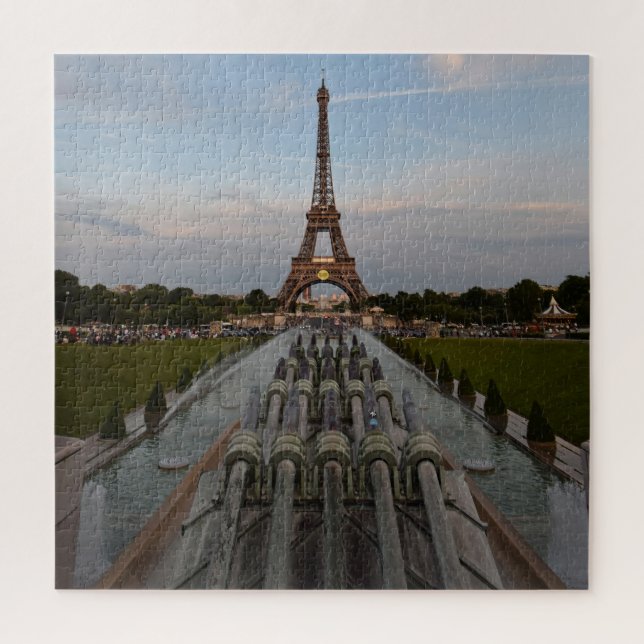 Eiffelturm - Paris - 20x20 - 520 Stk. Puzzle (Vertikal)