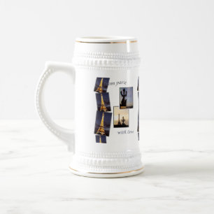 EIFFELTURM-PARIS-ANDENKEN BIERGLAS