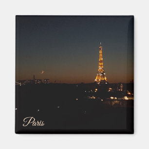 Eiffelturm Paris bei Sonnenuntergang Magnet