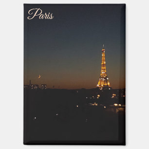 Eiffelturm Paris bei Sonnenuntergang Magnet