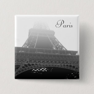 Eiffelturm Paris Button