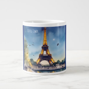Eiffelturm, Paris, Eine zauberhafte Nacht am Eiffe Jumbo-Tasse