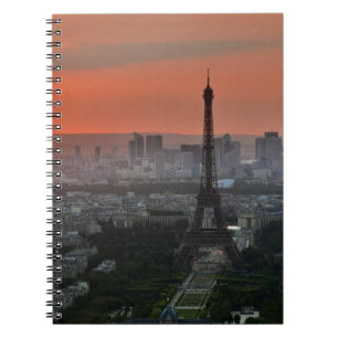 Eiffelturm Paris Europa Reise Notizblock