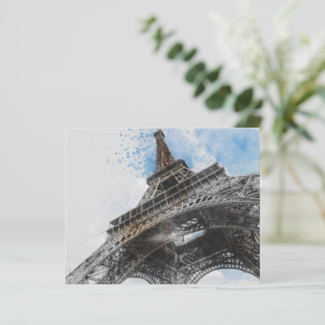 Eiffelturm, Paris, Frankreich (Stehend Vorderseite)