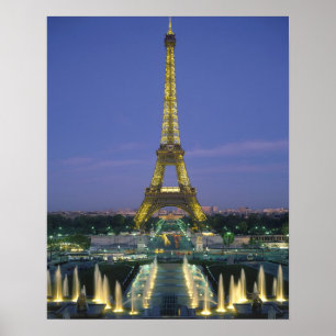 Eiffelturm, Paris, Frankreich 2 Poster