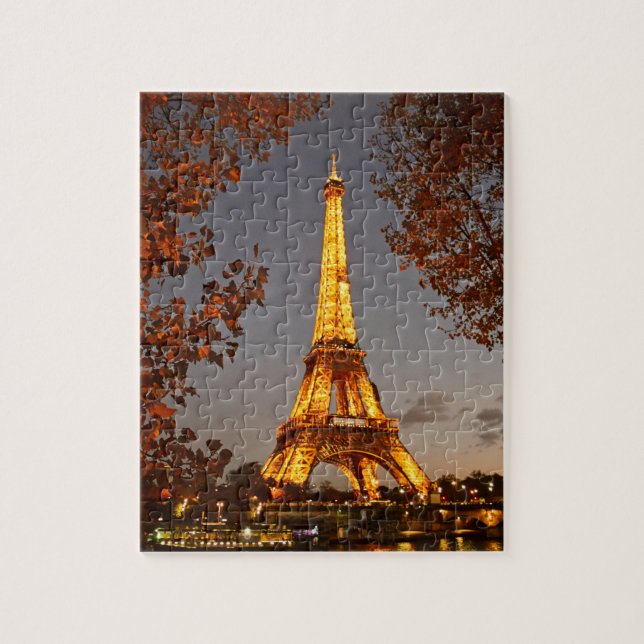 Eiffelturm - Paris - Frankreich - 8x10 - 110 pc Puzzle (Vertikal)