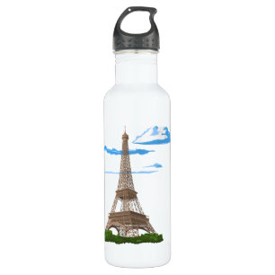 Eiffelturm Paris Frankreich Edelstahlflasche