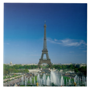 Eiffelturm, Paris, Frankreich Fliese