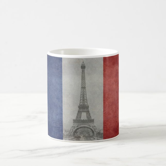 Eiffelturm, Paris Frankreich Kaffeetasse (Mittel)