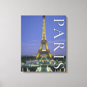 Eiffelturm Paris, Frankreich Leinwanddruck