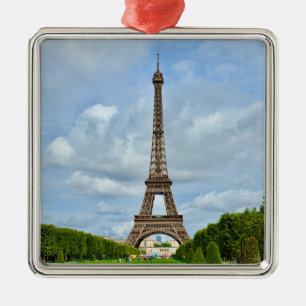 Eiffelturm - Paris Frankreich Ornament Aus Metall