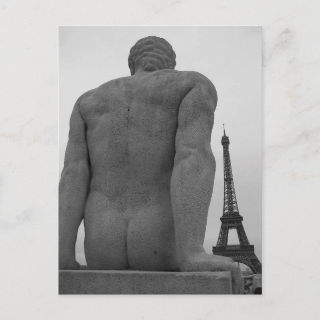 Eiffelturm, Paris Frankreich Postcard II Postkarte (Vorderseite)