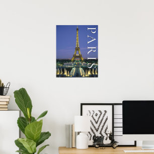 Eiffelturm Paris, Frankreich Poster