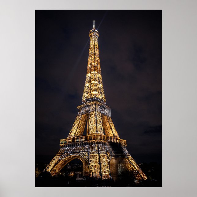Eiffelturm, Paris, Frankreich Poster (Vorne)