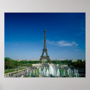 Eiffelturm, Paris, Frankreich Poster