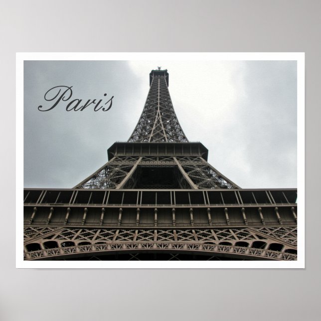 Eiffelturm, Paris, Frankreich Poster (Vorne)