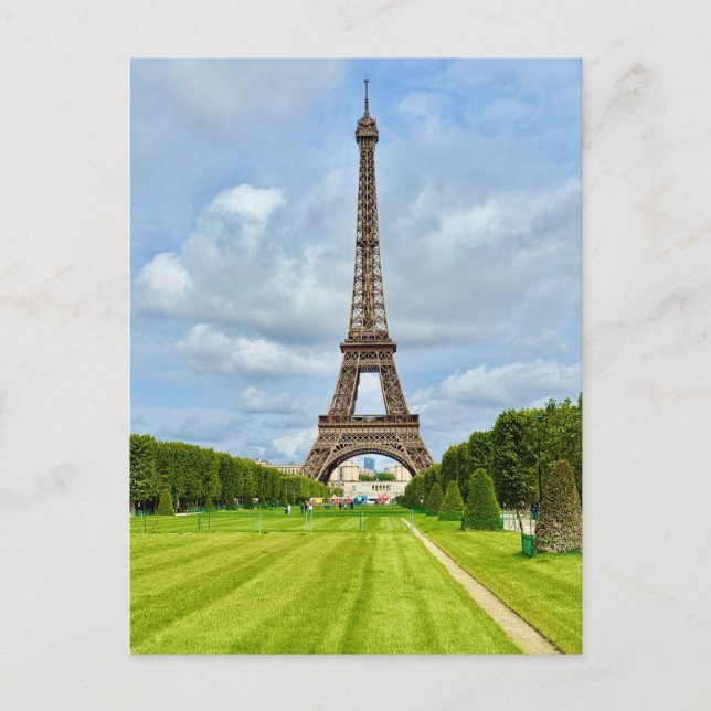 Eiffelturm - Paris Frankreich Postkarte (Vorderseite)