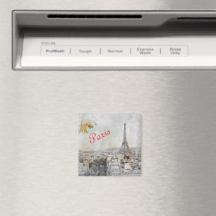 Eiffelturm Paris Frankreich Reise Magnet – Vintage