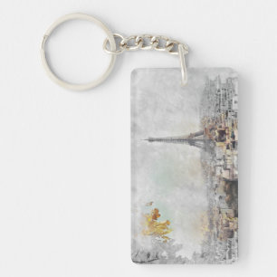 Eiffelturm. Paris, Frankreich Schlüsselanhänger