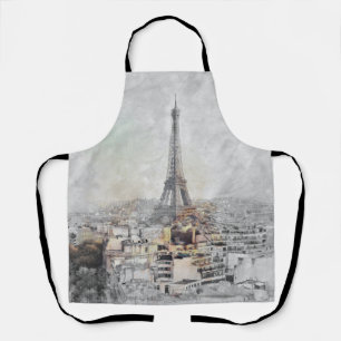 Eiffelturm. Paris, Frankreich Schürze