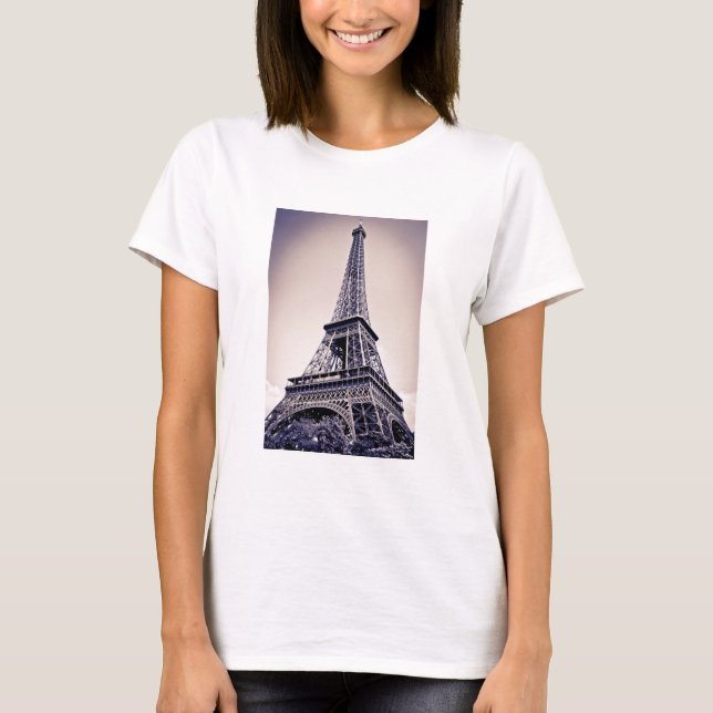 Eiffelturm, Paris, Frankreich T-Shirt (Vorderseite)