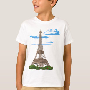 Eiffelturm Paris Frankreich T-Shirt