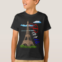 Eiffelturm Paris Französisch-Flagge
