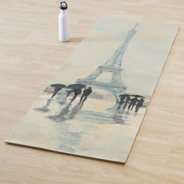 Eiffelturm | Paris im Regen Yogamatte (Beispiel)