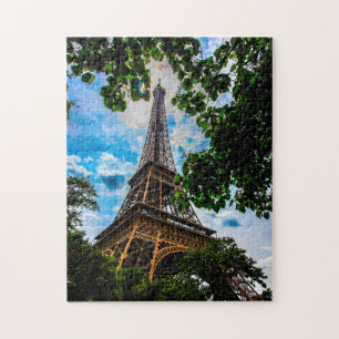 Eiffelturm Paris. Jigsaw Puzzle
