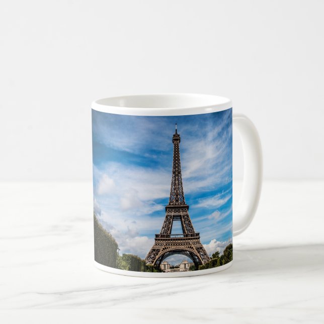 Eiffelturm, Paris     Kaffeetasse (VorderseiteRechts)