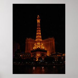 Eiffelturm, Paris-Kasino, Las Vegas, Nanovolt Poster