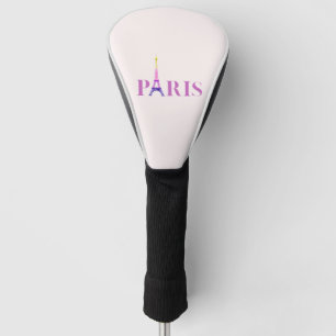 Eiffelturm-Paris-Lebendig und Bunt- Golf Headcover