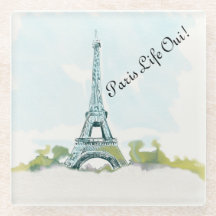 Eiffelturm|Paris Life Oui Farbtinte Illustration