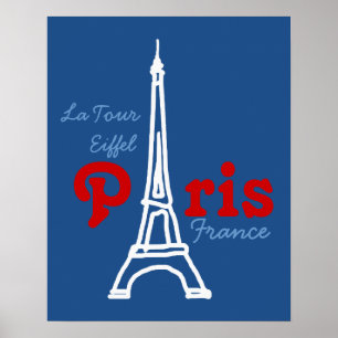 Eiffelturm Paris Poster