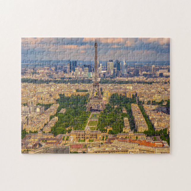 Eiffelturm Paris. Puzzle (Horizontal)