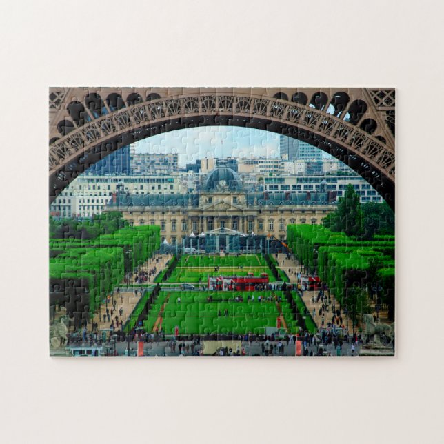 Eiffelturm Paris. Puzzle (Horizontal)