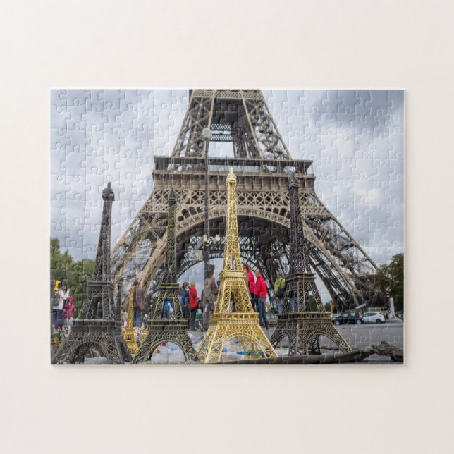 Eiffelturm Paris. Puzzle (Horizontal)